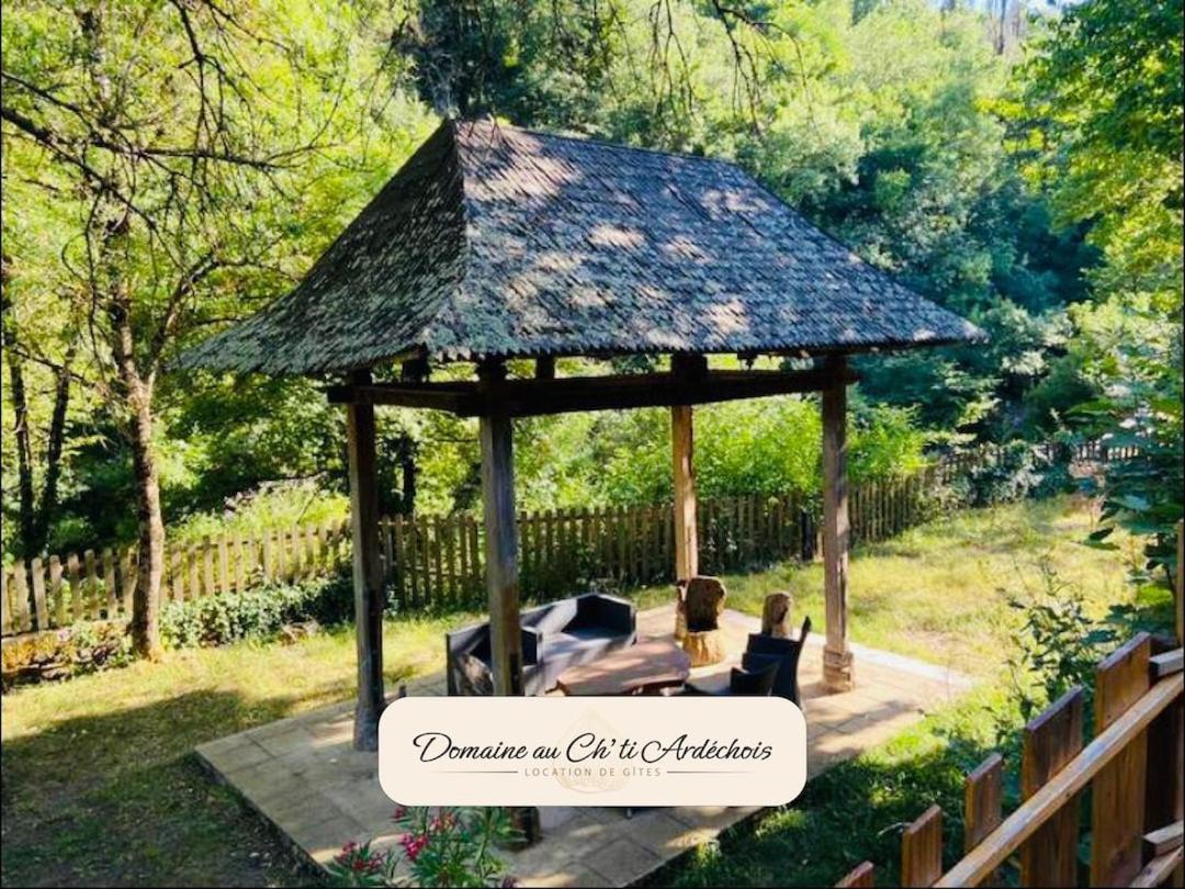 Gite De Groupe - Domaine Au Ch'Ti Ardechois Rochessauve Zewnętrze zdjęcie